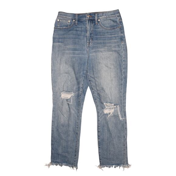 MADEWELL $115 The Perfect‎ Vintage Jean Parnell Wash Comfort Stretch Size 28 - Picture 3 of 6